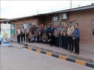 بازدید دکتر شه‌بخش مدیر مجتمع آلومینای ایران از واحد مالی به مناسبت روز حسابدار